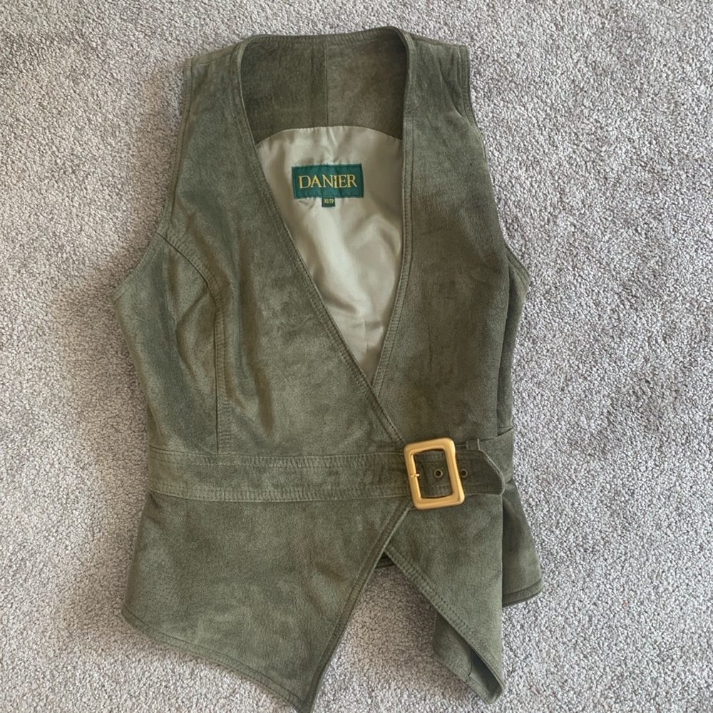 DANIER LEATHER VEST